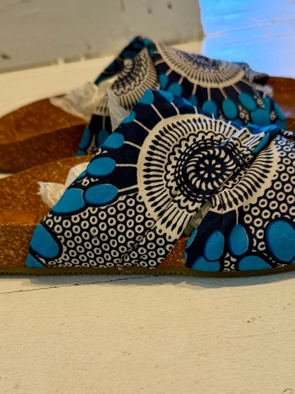 Figue cork and cotton slides - Picture 6 of 8